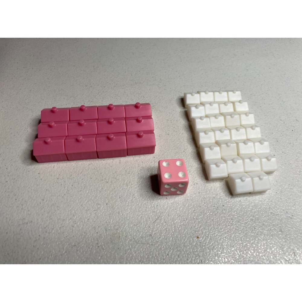 Monopoly My Little Pony 2013 Game Cottages and Castles Replacement Parts Pieces